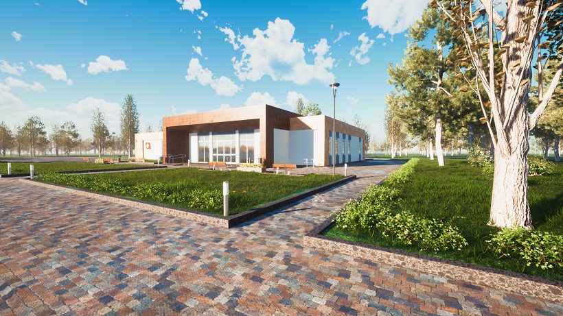  Проект станции скорой помощи. Ростовская область